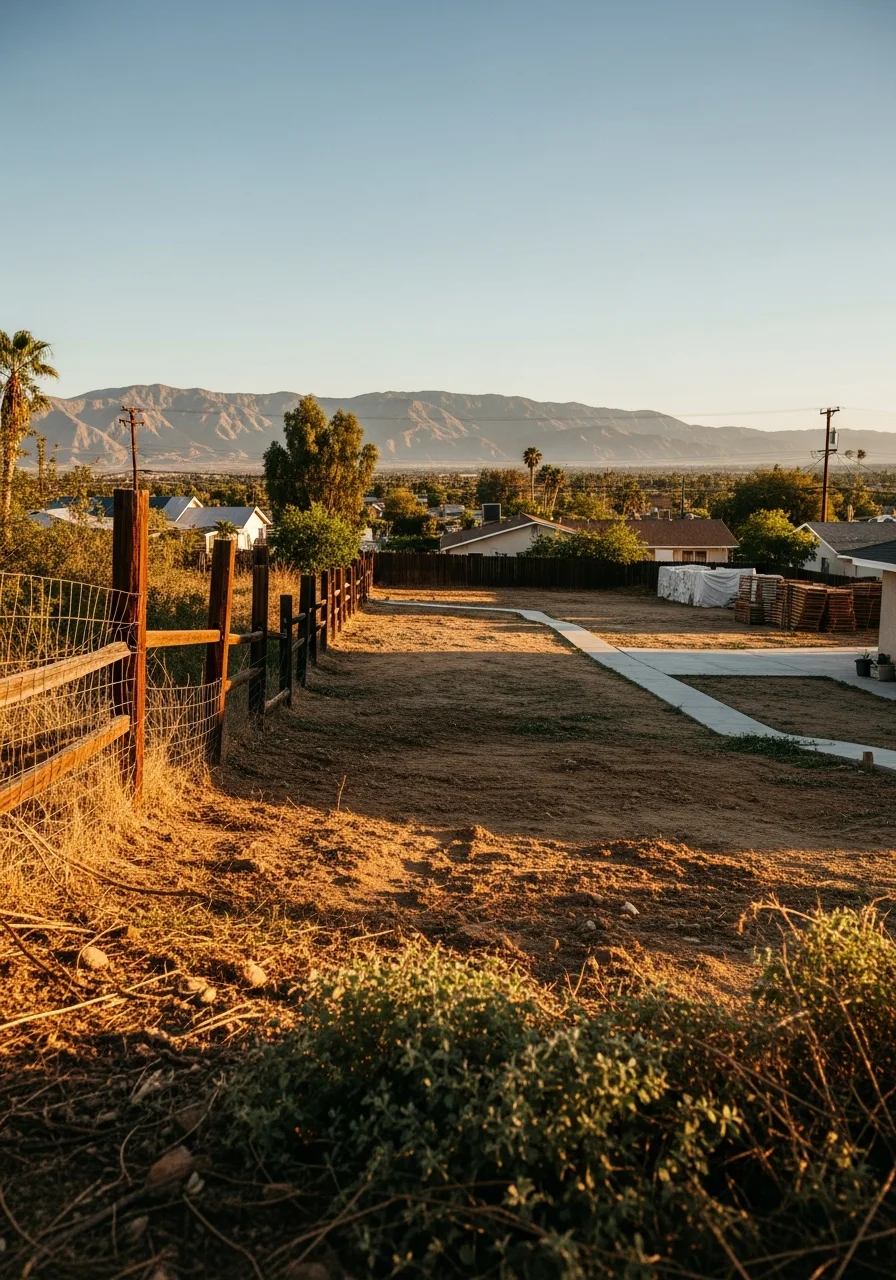 Residential property in Banning with mountain views and elevated terrain.