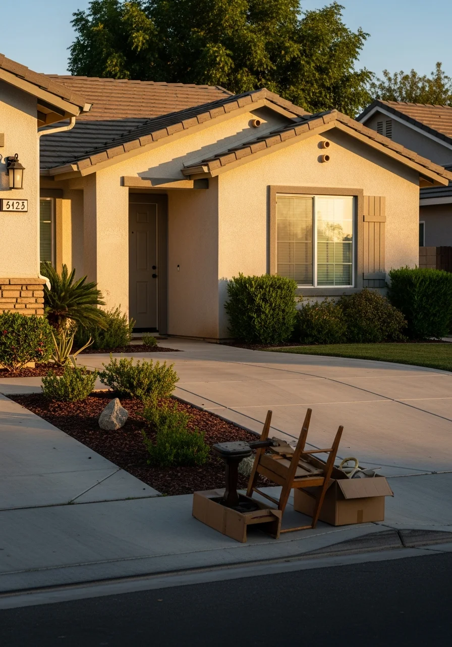 Well-maintained single-family home in Moreno Valley with updated landscaping.