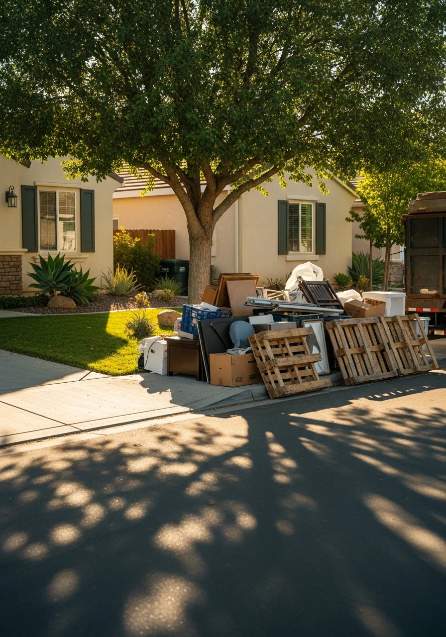 Established Murrieta home with mature trees and updated exterior features.